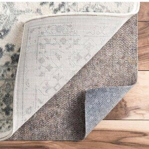 Premium 6 ft x 9 ft. Oval Eco Friendly Non-Slip 0.125 in. Rug Pad